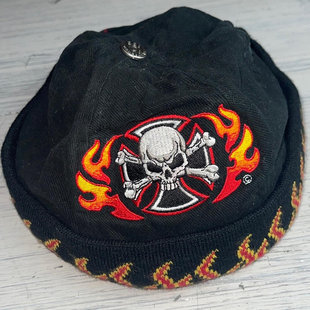 CSI Bullet Proof Bike Hook Loop Skull Cap